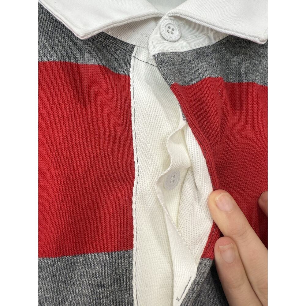 Vintage Ohio State Buckeyes Rugby Long Sleeve Shirt Large Polo Size XXL NWT - Picture 3 of 10